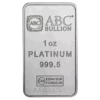 1oz ABC Platinum Minted Tablet Platinum - Imperial Bullion